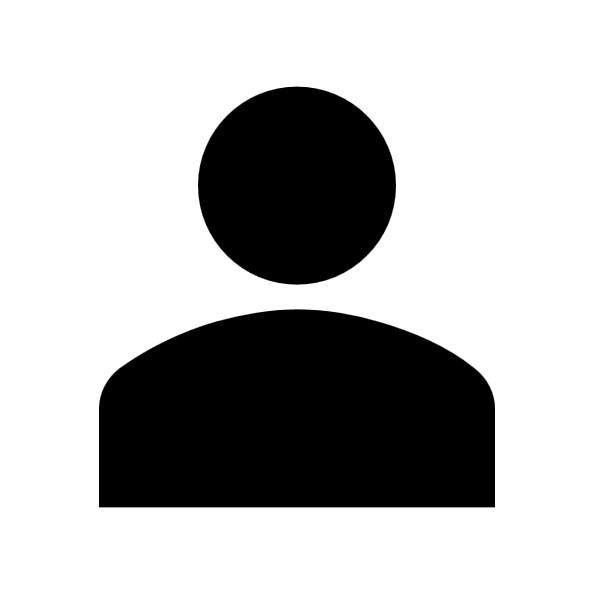 Eine lachende Person